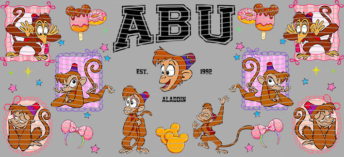 16oz Disney style-D-1167